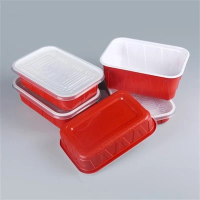 Rectangle Disposable Plastic Take Away Food Containers