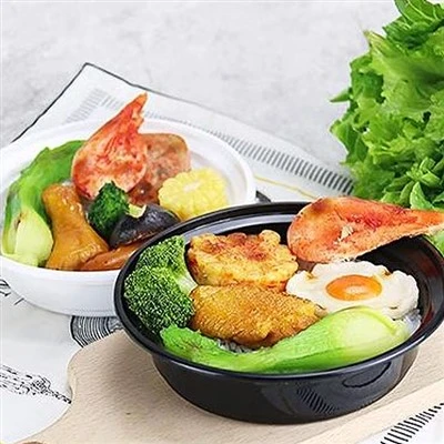 American Round Box With Lid Square Box Lunch Box