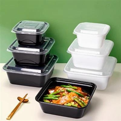 American Style Thick Square Box With Black And White