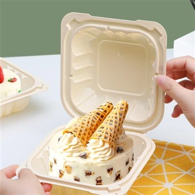 Cake Packaging, Dessert Packaging Box, Disposable