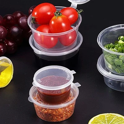 Circular Dipping Sauce Oil Vinegar Packaging Box