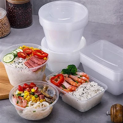 Circular Rectangular Plastic Packaging Box