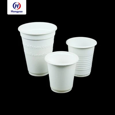 Cups Made From Natural Cornstarch