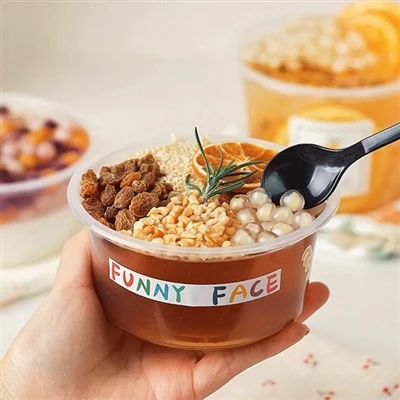 Disposable Dessert Bowl Packaging Box Can Be Customized