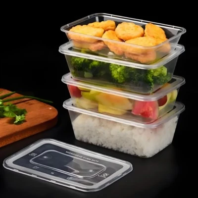 Disposable Plastic Square Box