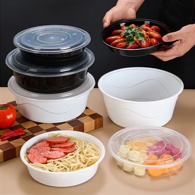 Disposable Plastic Transparent Round Basin