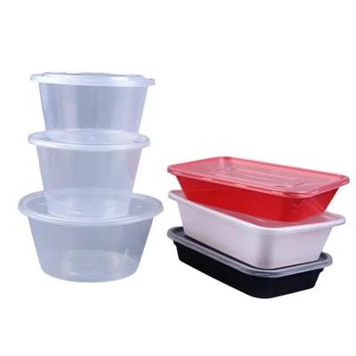 Disposable PP Plastic Eco-friendly Food Packing Box