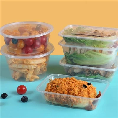 Disposable Round Soup Deli Cup Container With Lid