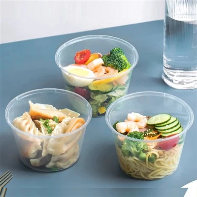 Rice Fast Food Packaging Bowl, Ready To Use And Throw