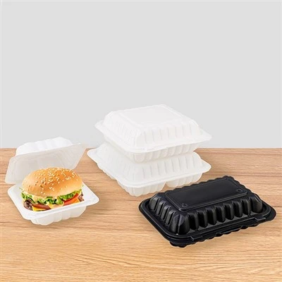 Disposable Takeaway Multi Compartment Packaging Food Box