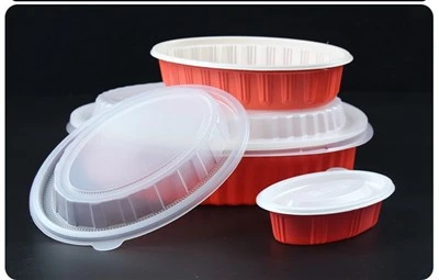 Disposable Thickened Oval Dumpling Box