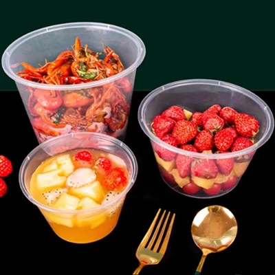 Box Mounted Transparent Plastic Lunch Box With Lid
