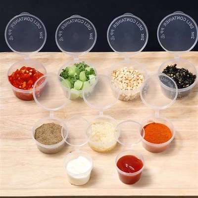 Egg Yolk Salad Disposable Sauce Cup