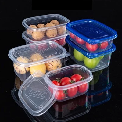 Elliptical Transparent Rectangular Fruit Packaging Box tryh