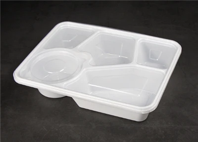 Food Grade BPA Free Take Away Bento Lunch Box Microwave Safe Meal Prep Containers
