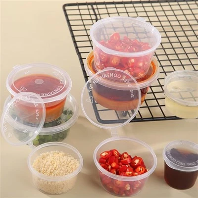 Sealed Disposable Salad Dressing Cup