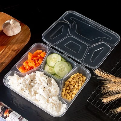 Integrated Connected Four Compartment Packaging Box