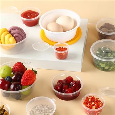 PP Injection Disposable Plastic Small Sauce Cup 2oz