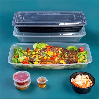 Rectangular Grilled Fish Barbecue Eggplant Packaging Box