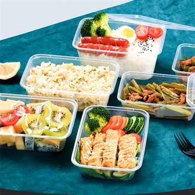 Wholesale Transparent Square Food Containers