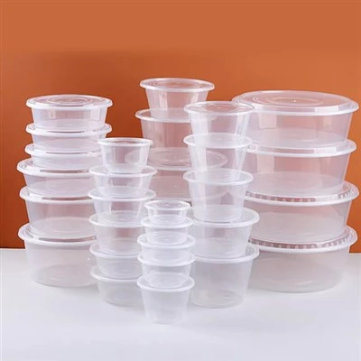 Round Reusable Take-out Food Containers