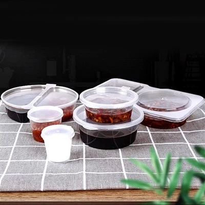 Seasoning Box With Soy Sauce And Chili Sauce Packaging Box