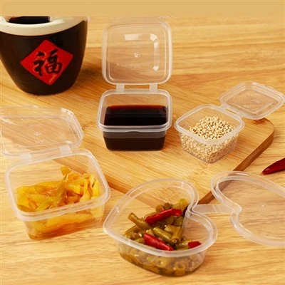 Siamese Salad Dressing Cup Soy Sauce Vinegar Box
