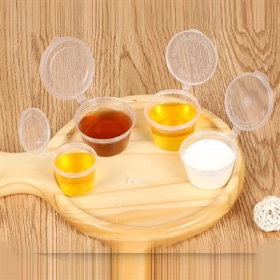 The One-piece Sauce Dipping Seasoning Box Can Be Microwaved