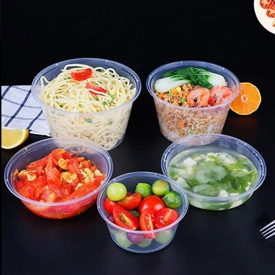 Thick Transparent Takeaway Lunch Boxes And Soup Bowls Wholesale